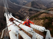 迪尼瑪牽引繩在湖北省送變電工程公司應用