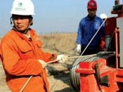 迪尼瑪牽引繩在山東省送變電工程公司應用