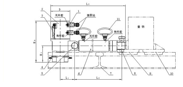 空心千斤頂 空心千斤頂